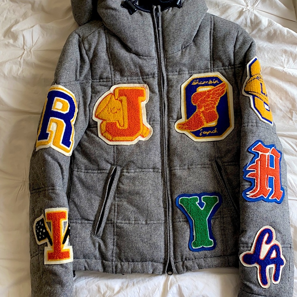 Joyrich Varsity Puffer Winter Coat